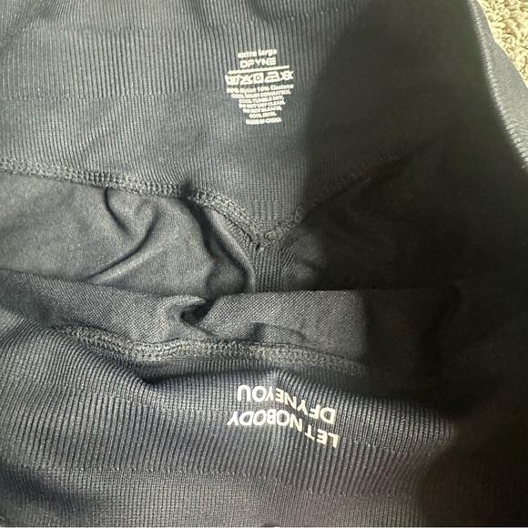 DFYNE Impact Leggings XL midnight black seamless booty lifting athletic gym - Picture 8 of 11